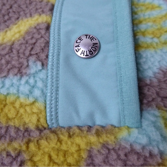 The North Face Camo Cragmont 1/4 Snap Jacket Relaxed Fit Fleece NWT Womens - Picture 5 of 9